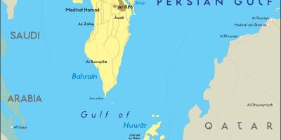 Karte von Bahrain offline
