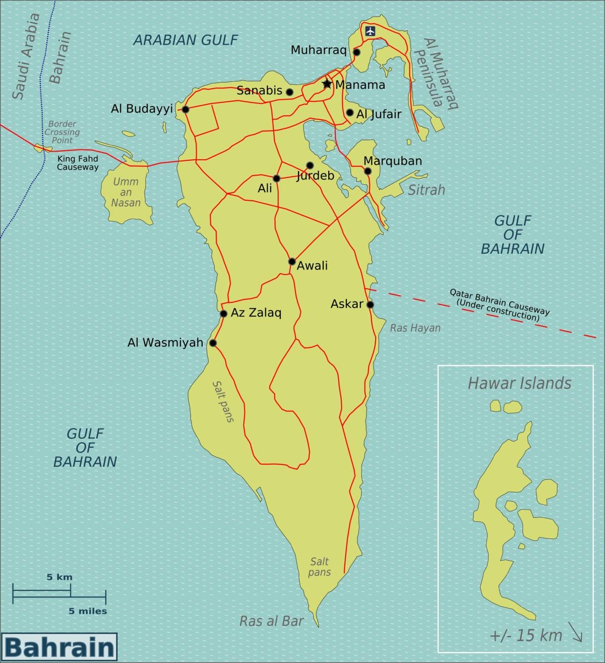 Bahrain international airport parking map